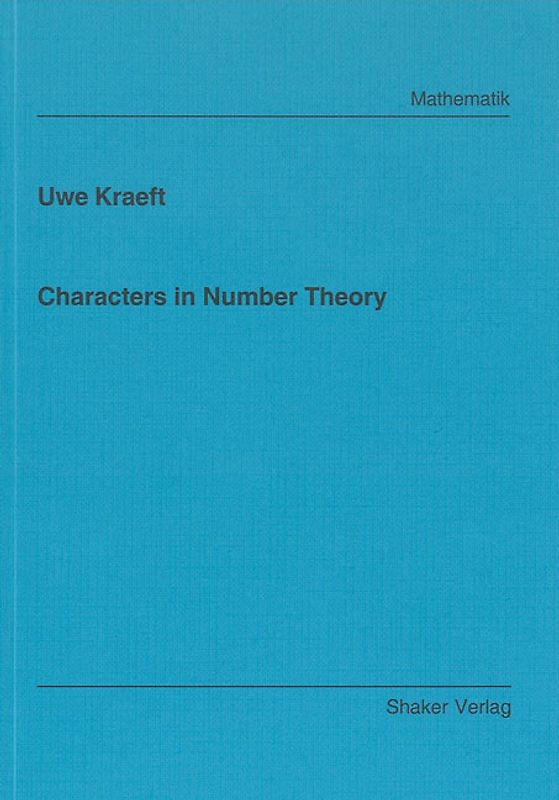 Characters in Number Theory