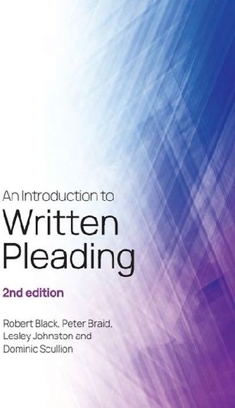 An Introduction to Written Pleading