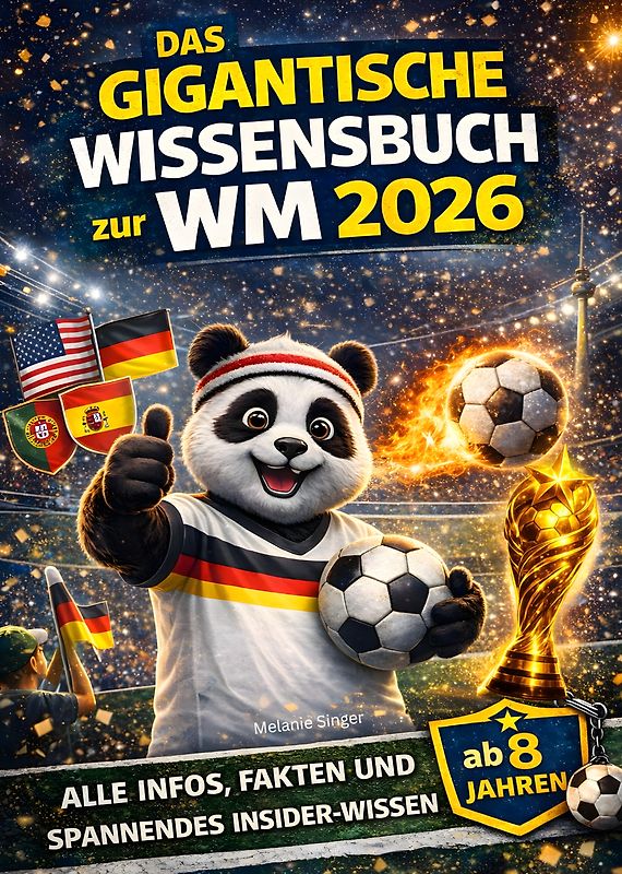 Das gigantische Wissensbuch zur WM 2026 für Kinder