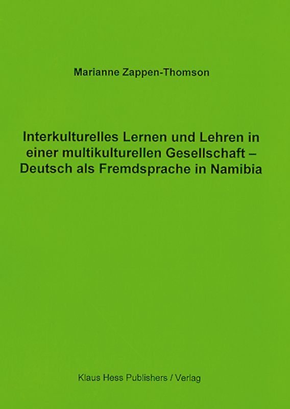 Interkulturelles Lernen und Lehren in einer multikulturellen Gesellschaft