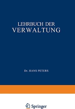 Lehrbuch der Verwaltung