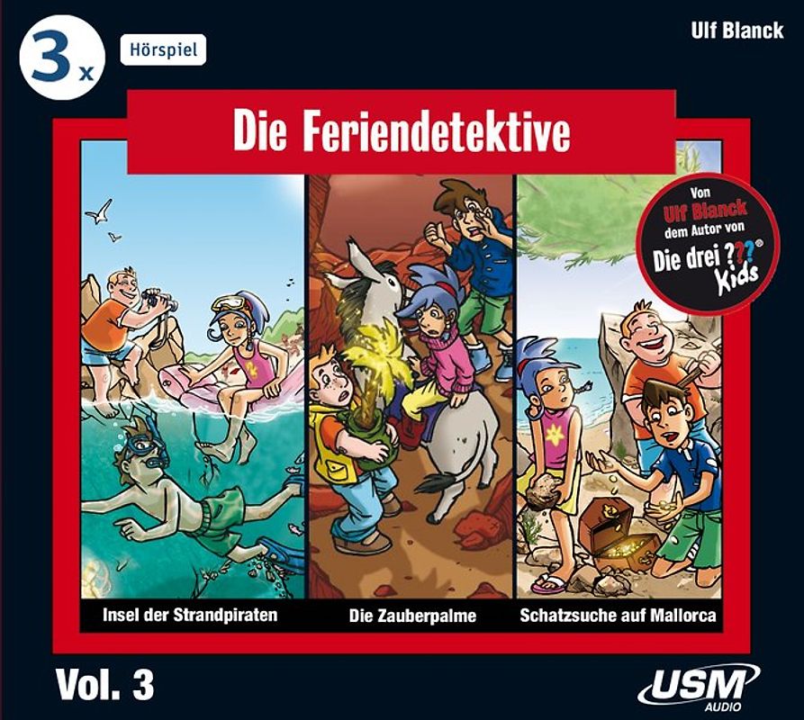 Die Feriendetektive 3-er Hörbox 3