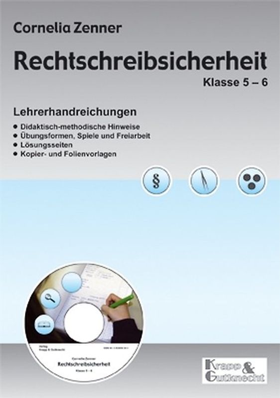 Rechtschreibsicherheit Klasse 5-7. Lehrerheft mit Schülerheft und CD / Rechtschreibsicherheit – Lehrer- und Schülerheft mit CD