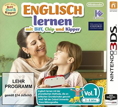 Englisch lernen mit Biff, Chip und Kipper Vol. 1 Nintendo 3DS
