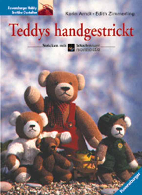 Teddys handgestrickt