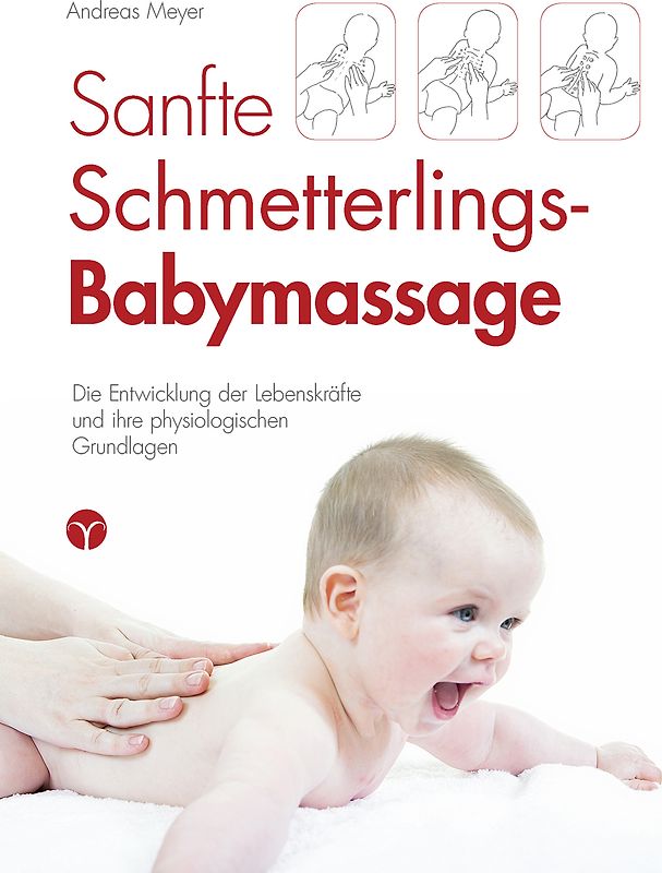 Sanfte Schmetterlings-Babymassage