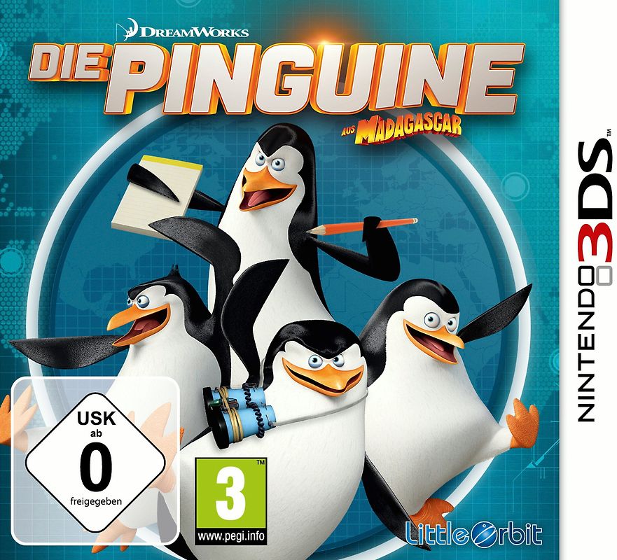 Die Pinguine aus Madagascar Nintendo 3DS