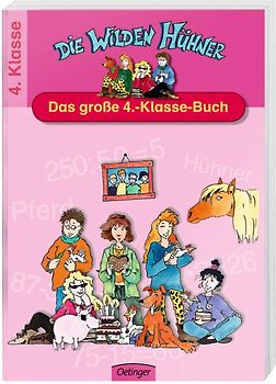Die Wilden Hühner. Das große 4.-Klasse-Buch. Spielend leicht lernen - 4. Klasse