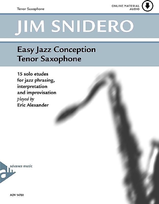 Easy Jazz Conception Tenor Saxophone