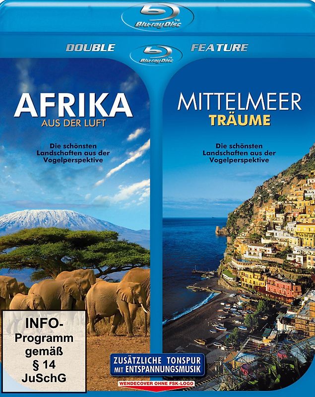 Mittelmeer-Träume / Afrika aus der Luft Blu-ray Disc