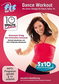 Fit for Fun - 10 Minute Solution: Dance Workout - Bauch, Beine, Po DVD