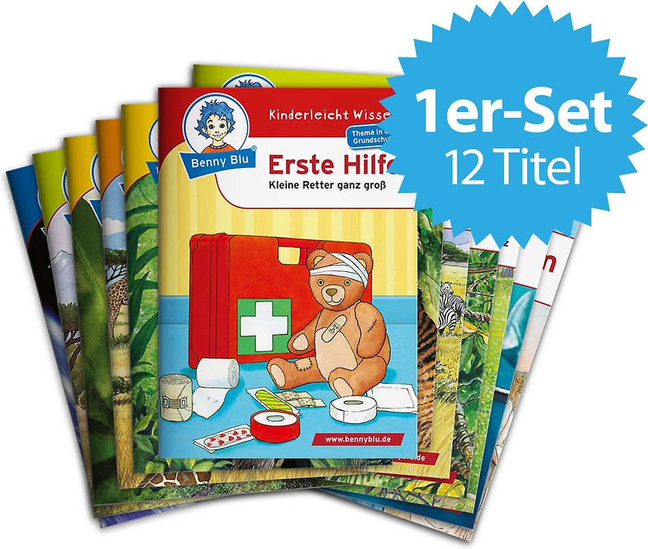Benny Blu - 1er Set Medizin 12 Titel