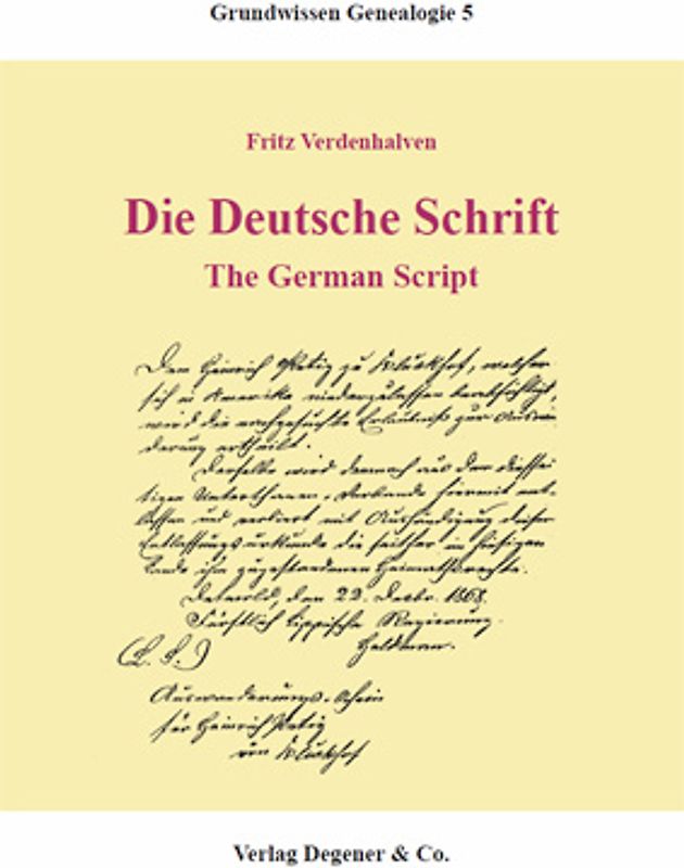 Die deutsche Schrift