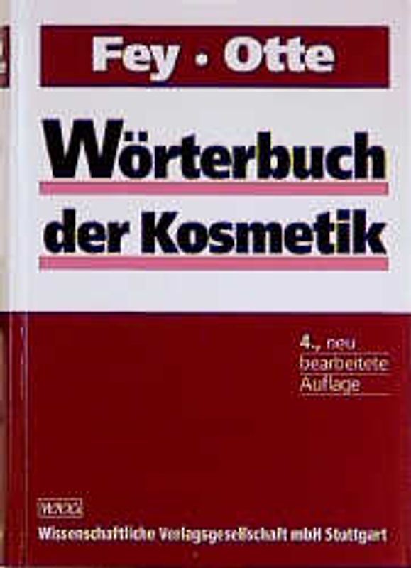 Wörterbuch der Kosmetik
