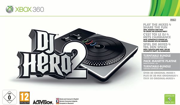 DJ Hero 2  Bundle [inkl. Turntable-Controller] Bundleversion