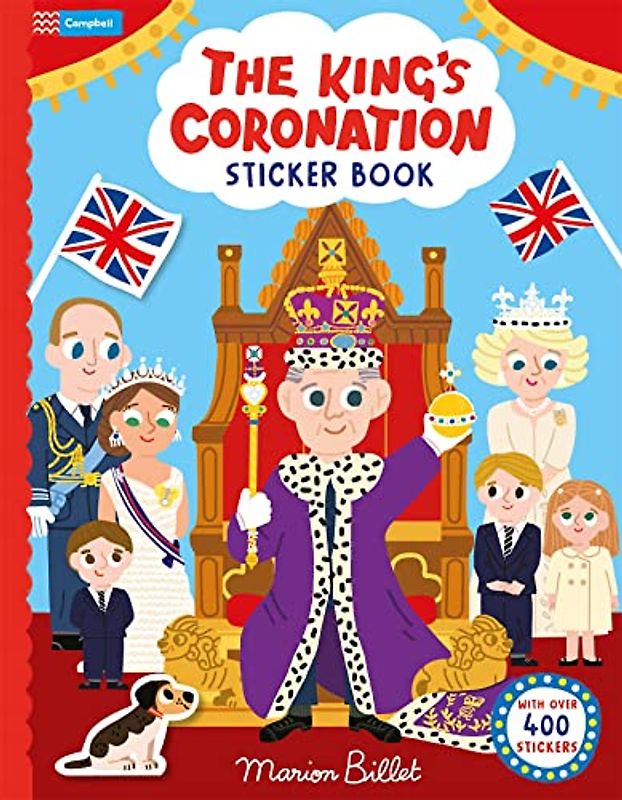 The King's Coronation Sticker Book (Campbell London)
