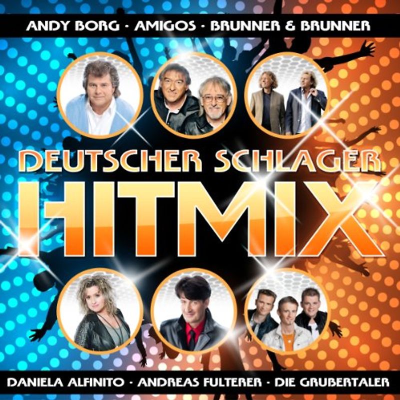 Various - Deutscher Schlager Hitmix (mit Amigos, Andy Borg, Brunner & Brunner, Daniela Alfinito, Calimeros, Andreas Fulterer, Grubertaler uva.)