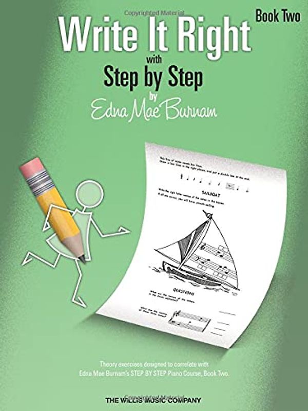 Edna Mae Burnam: Write It Right With Step By Step - Book 2