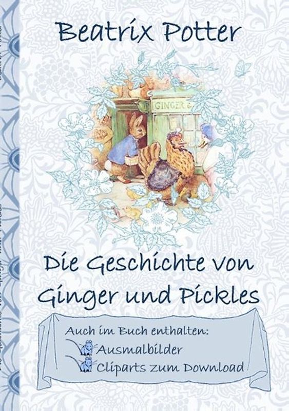 Die Geschichte von Ginger und Pickles (inklusive Ausmalbilder und Cliparts zum Download)
