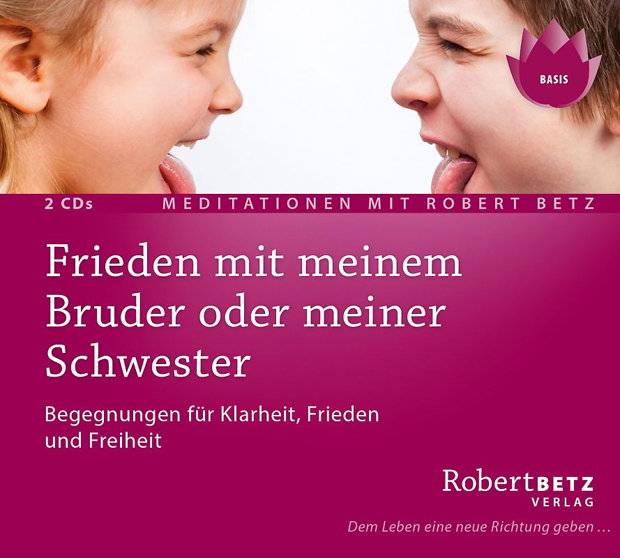Frieden mit meinem Bruder oder meiner Schwester - Meditations-Dpoppel-CD