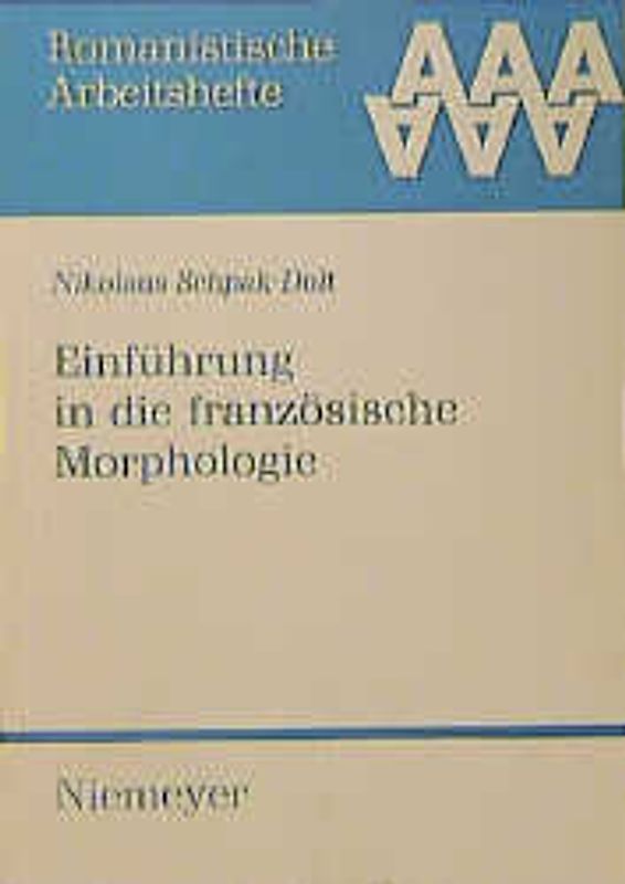 Einführung in die französische Morphologie