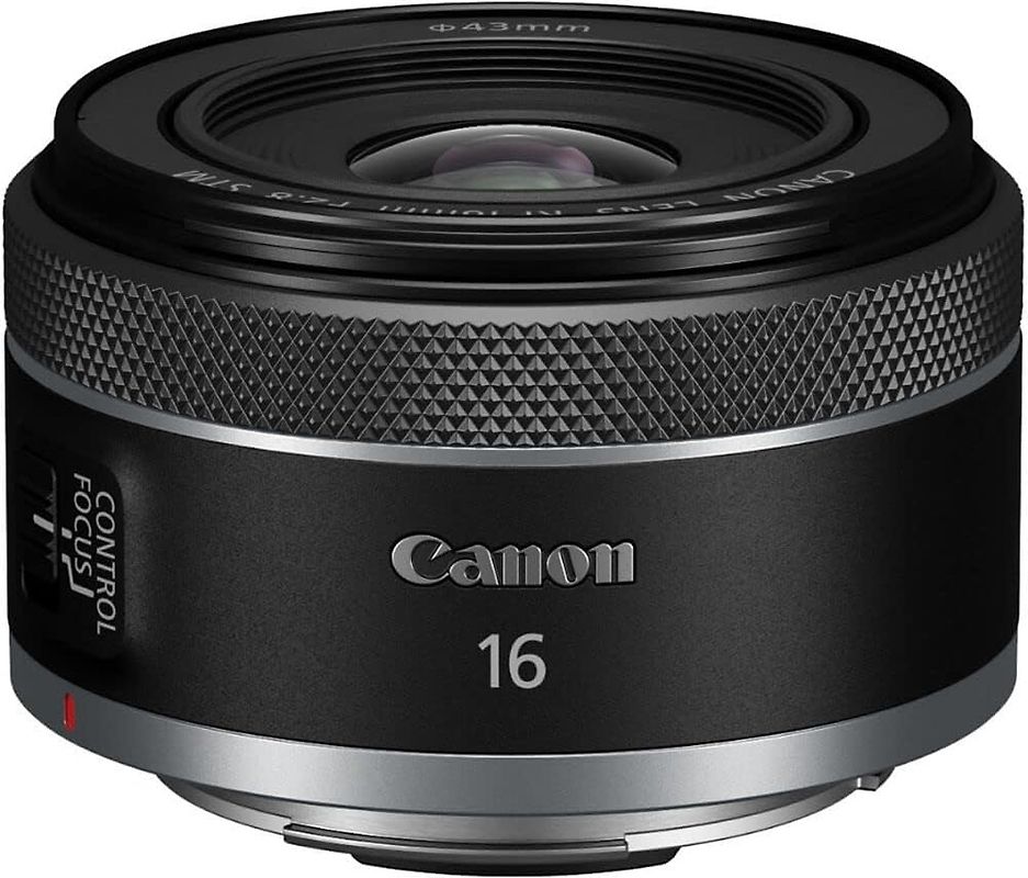 Canon RF 16 mm F2.8 STM 43 mm Objectif (adapté à Canon RF) noir