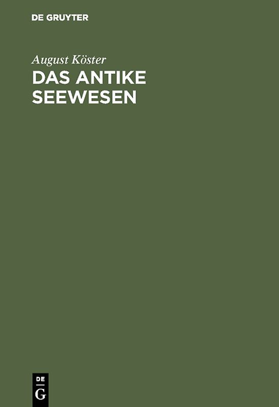 Das antike Seewesen