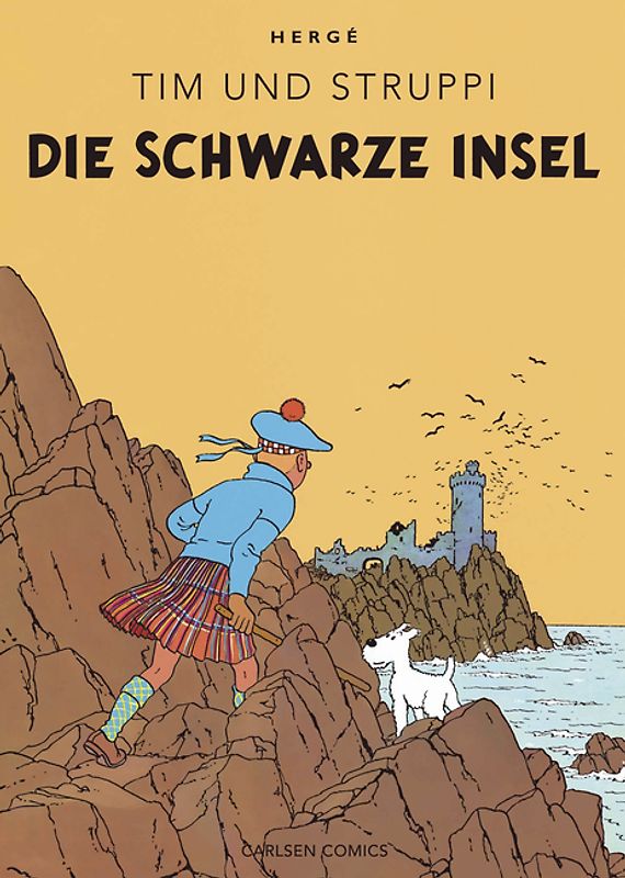 Tim & Struppi Farbfaksimile 6: Die schwarze Insel