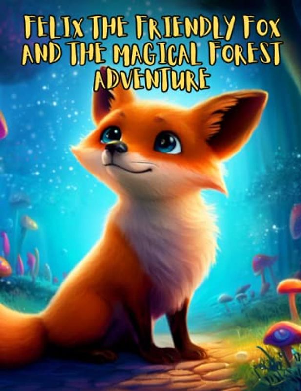 Felix the Friendly Fox and the Magical Forest Adventure: Short Story for kids about fox, Perseverance & Self-Confidence I A Motivational Book For kids I Gift for kids