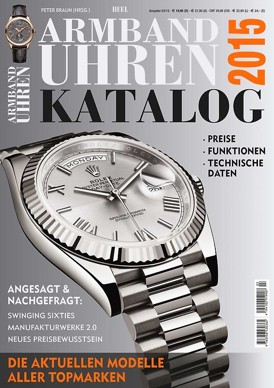 Armbanduhren Katalog 2015