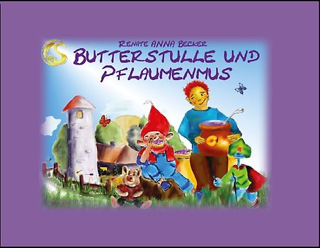 Butterstulle und Pflaumenmus