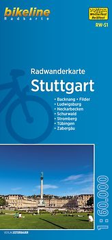Radwanderkarte Stuttgart RW-S1