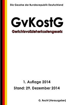 Gerichtsvollzieherkostengesetz - GvKostG