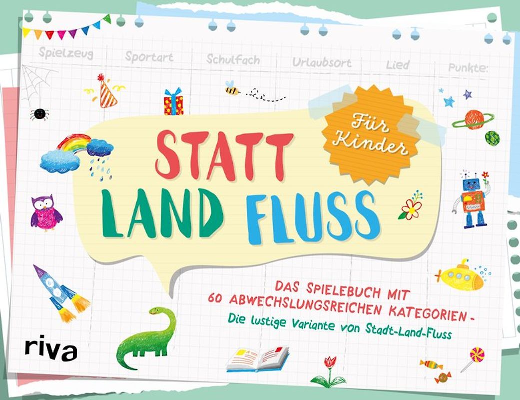 Statt Land Fluss für Kinder