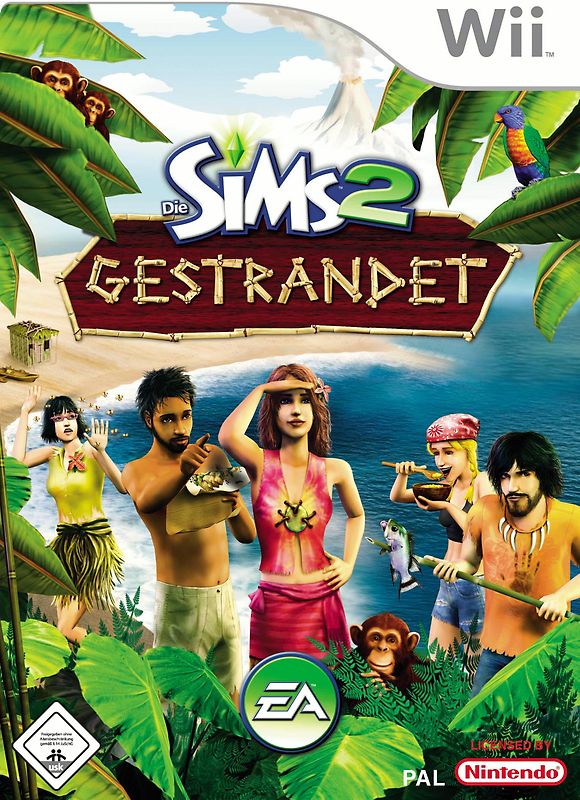 Die Sims 2: Gestrandet Nintendo Wii