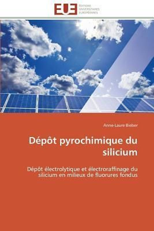 Dépôt pyrochimique du silicium