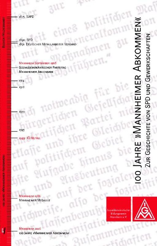 100 Jahre "Mannheimer Abkommen"