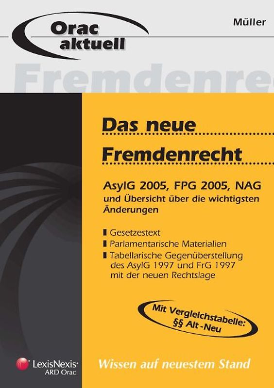 Das neue Fremdenrecht