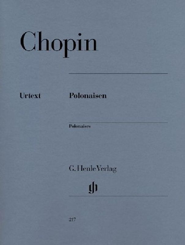 CHOPIN - Polonesas Completas para Piano (Urtext) - CHOPIN