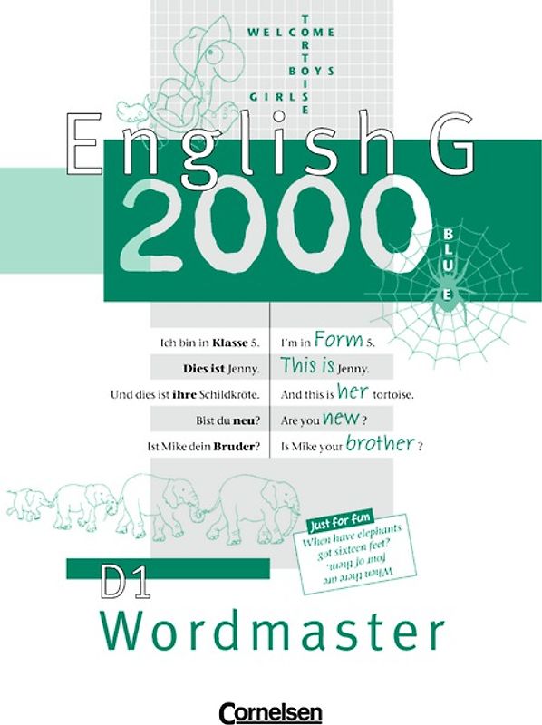 English G 2000 - Ausgabe D / Band 1: 5. Schuljahr - Wordmaster