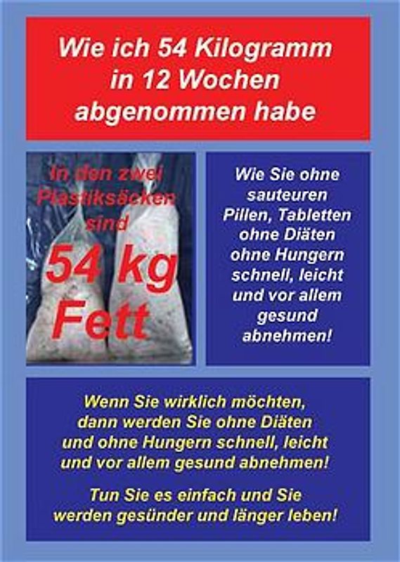 Wie ich 54 Kilogramm in 12 Wochen abgenommen habe
