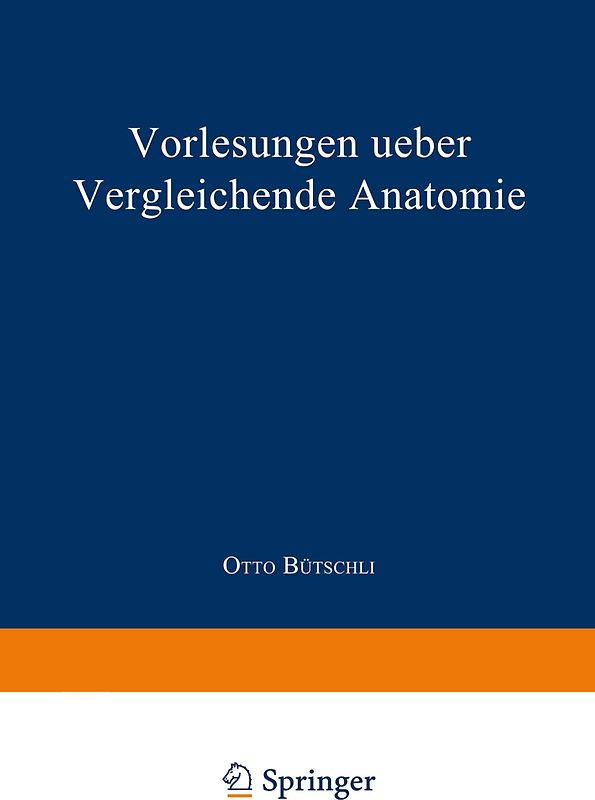 Vorlesungen ueber vergleichende Anatomie