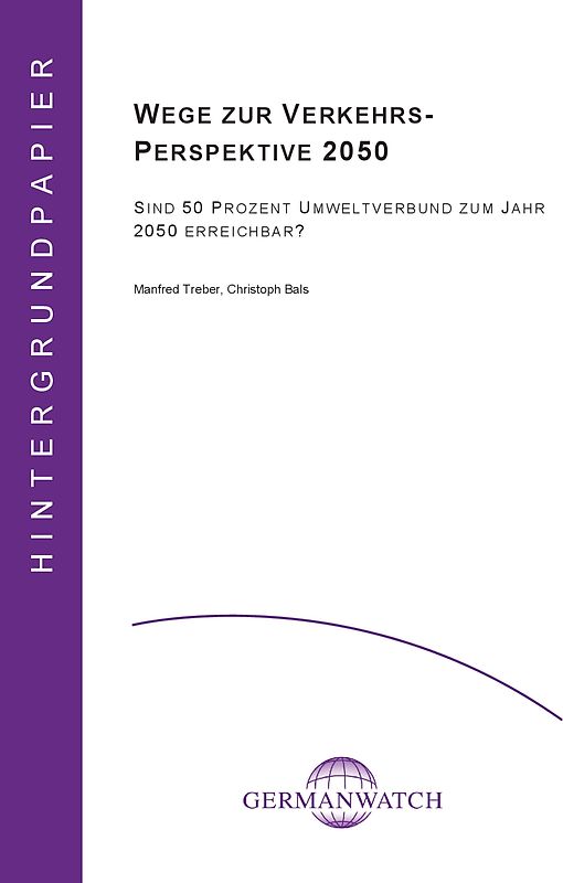 Wege zur Verkehrsperspektive 2050
