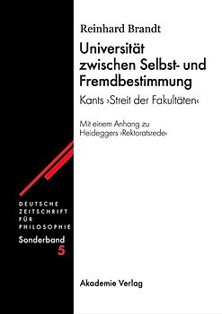 Universität zwischen Selbst- und Fremdbestimmung
