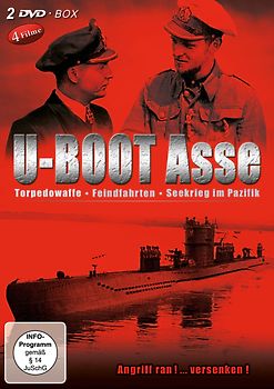 U-Boot Asse: Torpedowaffe - Feindfahrten - Seekrieg im Pazifik [2 DVDs] DVD