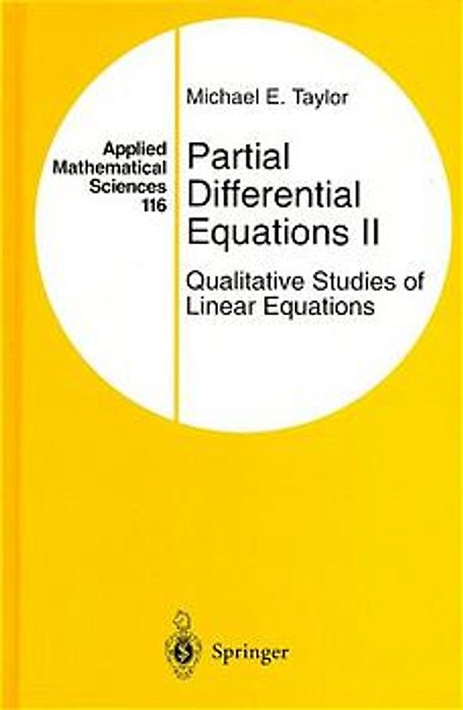 Partial Differential Equations II