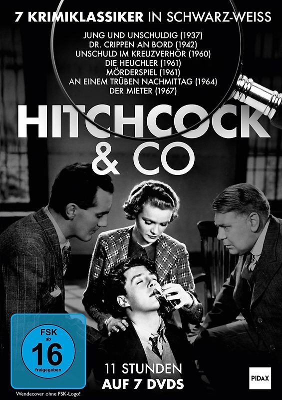 Hitchcock & Co. - 7 Filmklassiker DVD