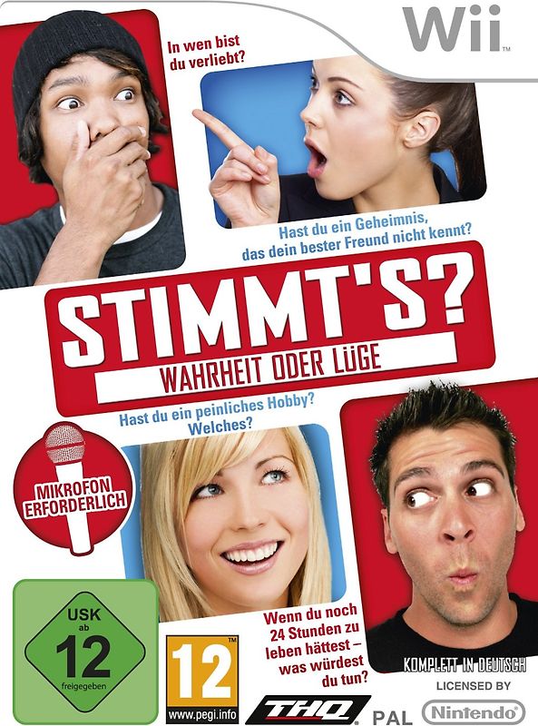 Stimmt's? - Wahrheit oder Lüge [Bundle Copy] Nintendo Wii