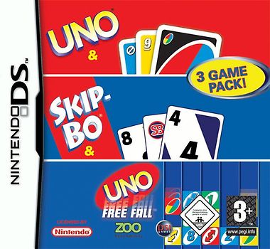 Uno/Skip-Bo/Uno Free Fall Compilat. Nintendo DS