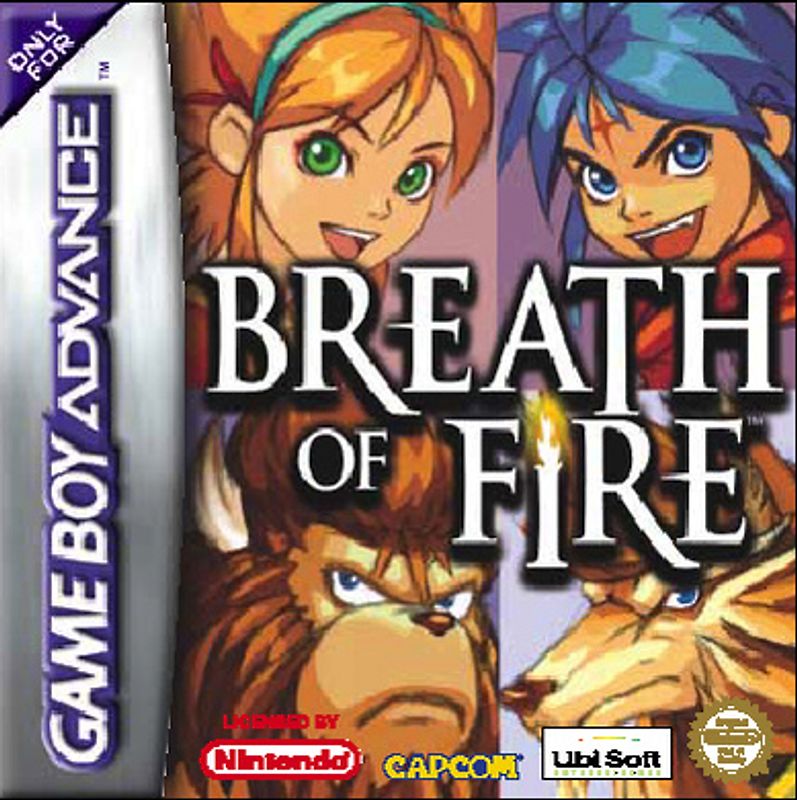 Breath of Fire Nintendo Game Boy Advance